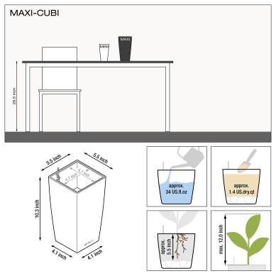 Maceta CUBI