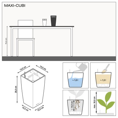 Maceta CUBI