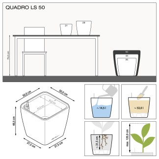 Maceta QUADRO LS