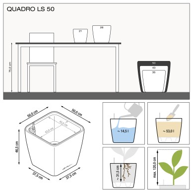 Maceta QUADRO LS
