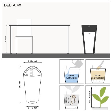 Maceta DELTA navidad