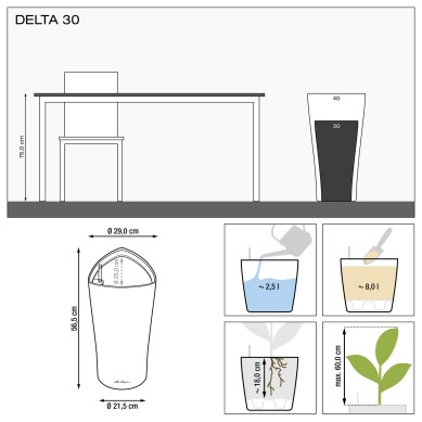 Maceta DELTA