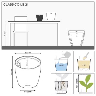 Maceta CLASSICO Color LS